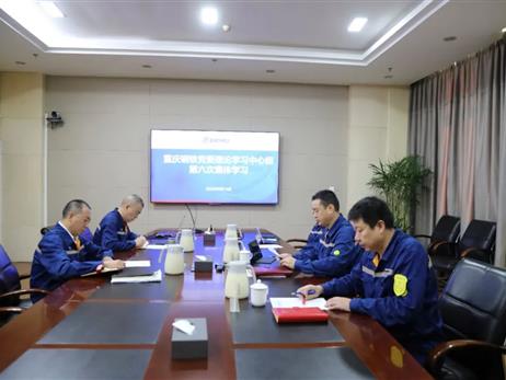 重慶鋼鐵黨委理論學習中心組開展專題民主生活會會前學習研討